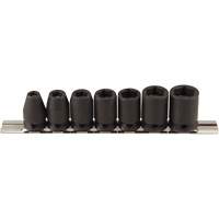 Jeu de douilles magn&eacute;tiques, 7 Mcx, Chocs, Prise de 3/8" Helyx Safety & Industrial Supplies