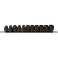 Jeu de douilles, 11 Mcx, Chocs, Prise de 1/2" Helyx Safety & Industrial Supplies