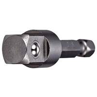 Adaptateur et rallonge, 1/4" Prise, Dimension m&acirc;le 3/8", Sph&eacute;rique, 4" lo Helyx Safety & Industrial Supplies