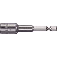 Tourne-&eacute;crou, Embout 6 mm, Prise 1/4", 1-3/4" lo, Magn&eacute;tique Helyx Safety & Industrial Supplies