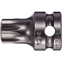 Embout &agrave; ins&eacute;rer, Triple carr&eacute;, 5 x 1" lo, Prise 3/8" Helyx Safety & Industrial Supplies