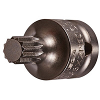 Socket Bit, Triple Square, 6 x 1-1/2" L, 1/2" Drive Helyx Safety & Industrial Supplies