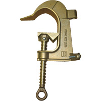 Pince de mise &agrave; la terre &agrave; t&ecirc;te en C en bronze, Capacit&eacute; de 2-7/8" (73 mm) Helyx Safety & Industrial Supplies