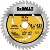 FlexVolt&reg; TrackSaw Blade, 6-1/2", 42 Teeth, Wood Use Helyx Safety & Industrial Supplies