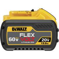 Batterie Max FlexVolt, Lithium-ion, 20 V/60 V, 12 Ah Helyx Safety & Industrial Supplies
