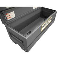 Boîte de rangement pour le chantier, 60" x 24" x 22-3/4", Acier, Gris Helyx Safety & Industrial Supplies