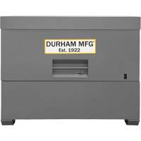 Piano Style Jobsite Storage Box, 60-1/2" W x 34-3/4" D x 49-3/8" H, Grey Helyx Safety & Industrial Supplies
