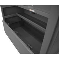 Piano Style Jobsite Storage Box, 60-1/2" W x 34-3/4" D x 49-3/8" H, Grey Helyx Safety & Industrial Supplies