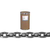 Chaîne came en alliage, Syst&egrave;me 8, Acier alli&eacute;, 1-1/4" x 60' (18,3 m) l, Calibre 80, Charge d'utilisation 72300 lb (36,15 tonnes) Helyx Safety & Industrial Supplies