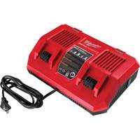 Chargeur rapide simultan&eacute; double port M18, 18 V, Lithium-ion Helyx Safety & Industrial Supplies