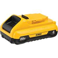 Bloc-pile compact MAX*, Lithium-ion, 20 V, 4 Ah Helyx Safety & Industrial Supplies
