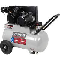 Compresseur &agrave; air, &eacute;lectrique, 20 gal. (24 gal. US), 150 PSI, 120/1/240/1 V Helyx Safety & Industrial Supplies