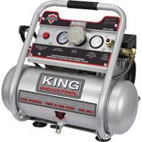 Compresseur &agrave; air sans huile, &eacute;lectrique, 2 gal. (2,4 gal. US), 125 PSI, 120/1 V Helyx Safety & Industrial Supplies