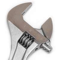 Adjustable Wrench - Boxed, 10" L, 1-5/16"/34 mm Max Width, Chrome Helyx Safety & Industrial Supplies