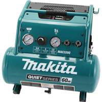 Compresseur d'air s&eacute;rie Quiet, &eacute;lectrique, 3 gal. (3,6 gal. US), 135 PSI, 120/1 V Helyx Safety & Industrial Supplies