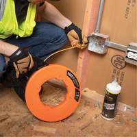 Fish Tape with Spiral Steel Leader Helyx Safety & Industrial Supplies