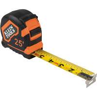 Ruban &agrave; mesurer avec agrafe de ceinture, 25', Marques de goujon 1/16" Helyx Safety & Industrial Supplies