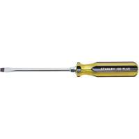 100 PLUS&reg; Standard Slotted Tip Screwdriver, 5/16" Tip, Round, 11" L, Plastic Handle Helyx Safety & Industrial Supplies