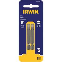 Power Bits, Slot, 6 - 8 Tip, 1/4" Drive Size, 2" Length Helyx Safety & Industrial Supplies