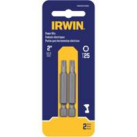 Power Bits, Torx, T-20 Tip, 1/4" Drive Size, 2" Length Helyx Safety & Industrial Supplies