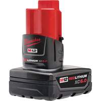 Bloc-piles M12 Redlithium XC 6.0, Lithium-ion, 12 V, 6 Ah Helyx Safety & Industrial Supplies