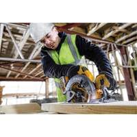 FlexVolt&reg; Max Brushless Circular Saw with Electric Brake Kit, 7-1/4", 60 V Helyx Safety & Industrial Supplies