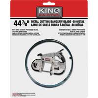 Band Saw Blade, Bi-Metal, 44-7/8" L x 1/2" W x 0.02" Thick, 10-14 TPI Helyx Safety & Industrial Supplies