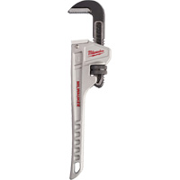 Pipe Wrench, 1-1/2" Jaw Capacity, 10" Long, Ergonomic Handle Helyx Safety & Industrial Supplies
