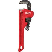 Pipe Wrench, 3/4" Jaw Capacity, 6" Long, Powder Coated Finish Helyx Safety & Industrial Supplies