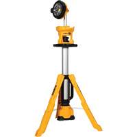 20V Max Cordless Tripod Light, LED, 3000 Lumens, Plastic Housing Helyx Safety & Industrial Supplies