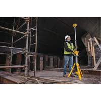 20V Max Cordless Tripod Light, LED, 3000 Lumens, Plastic Housing Helyx Safety & Industrial Supplies