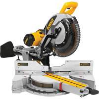 Double-Bevel Sliding Compound Mitre Saw, 12", 15 A, 120 V Helyx Safety & Industrial Supplies