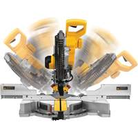Double-Bevel Sliding Compound Mitre Saw, 12", 15 A, 120 V Helyx Safety & Industrial Supplies