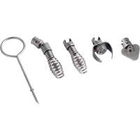 Ensemble de fixation de la petite t&ecirc;te de c&acirc;ble &agrave; placage Rust Guard Helyx Safety & Industrial Supplies