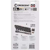 Ensemble d'outils pour m&eacute;canicien, 25 Mcx, Prise de 3/8" Helyx Safety & Industrial Supplies