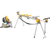 Double Bevel Sliding Compound Mitre Saw with Stand Helyx Safety & Industrial Supplies