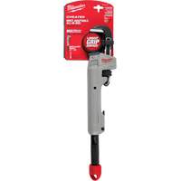 Cheater Adaptable Pipe Wrench, 2-1/2" Jaw Capacity, 18"/11"/24" Long Helyx Safety & Industrial Supplies