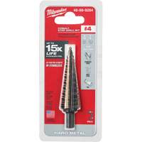 Foret &eacute;tag&eacute;, 3/16"/#4 - #4/7/8", Incr&eacute;ments de 1/32", Acier rapide au cobalt Helyx Safety & Industrial Supplies