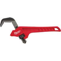 Steel Offset Hex Pipe Wrench, 2-5/8" Jaw Capacity, 10-1/2" Long, Powder Coated Finish, Ergonomic Handle Helyx Safety & Industrial Supplies