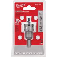 One-Piece Carbide Hole Cutters, 1", 3/16" Depth of Cut Helyx Safety & Industrial Supplies