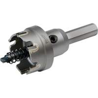 One-Piece Carbide Hole Cutters, 1-7/32", 3/16" Depth of Cut Helyx Safety & Industrial Supplies