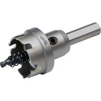 One-Piece Carbide Hole Cutters, 1-1/4", 3/16" Depth of Cut Helyx Safety & Industrial Supplies