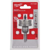 One-Piece Carbide Hole Cutters, 1-1/2", 3/16" Depth of Cut Helyx Safety & Industrial Supplies