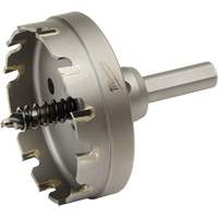 One-Piece Carbide Hole Cutters, 2-1/2", 3/16" Depth of Cut Helyx Safety & Industrial Supplies