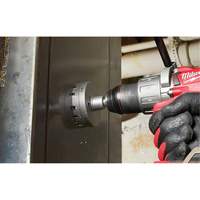 One-Piece Carbide Hole Cutters, 2-1/2", 3/16" Depth of Cut Helyx Safety & Industrial Supplies