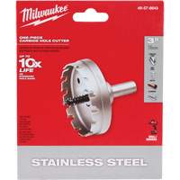 One-Piece Carbide Hole Cutters, 3", 3/16" Depth of Cut Helyx Safety & Industrial Supplies