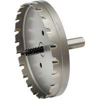 One-Piece Carbide Hole Cutters, 4-1/2", 3/16" Depth of Cut Helyx Safety & Industrial Supplies