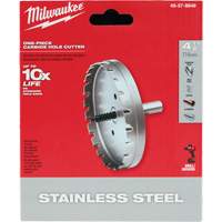 One-Piece Carbide Hole Cutters, 4-1/2", 3/16" Depth of Cut Helyx Safety & Industrial Supplies