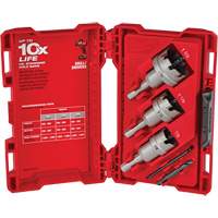 One-Piece Carbide Hole Cutter Set, 4 Pieces, Carbide Helyx Safety & Industrial Supplies