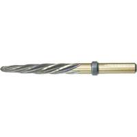 DRILLCO Nitro Construction Reamer, 3/8", Spiral Flute, High Speed Steel, Straight Shank Helyx Safety & Industrial Supplies